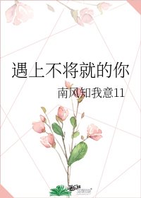 遇上不將就的你